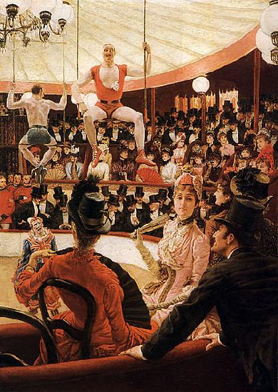 James Jacques Joseph Tissot The Circus Lover